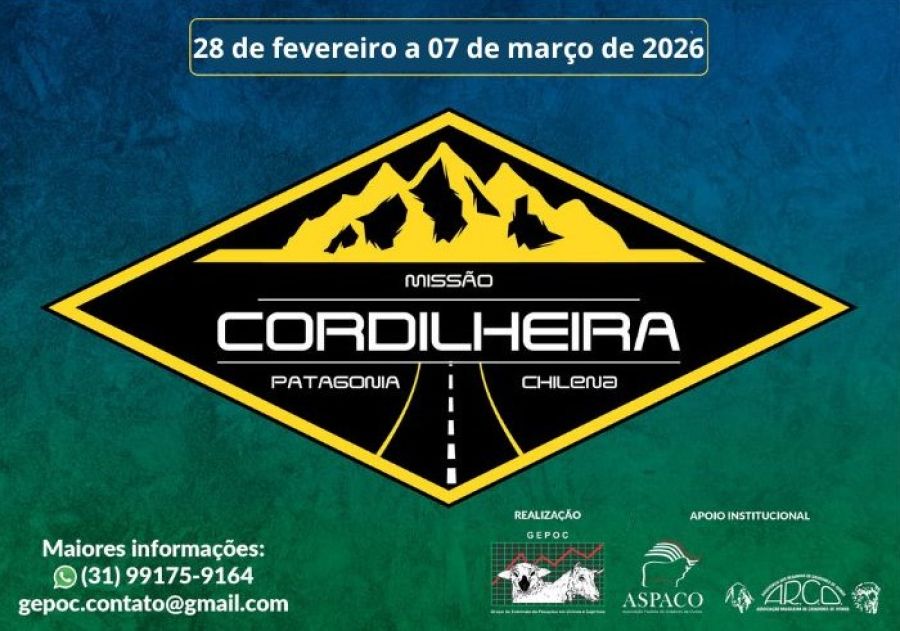 III Missão Cordilheira e Patagônia Chilenas de 28 de fevereiro a 07 de março 2026